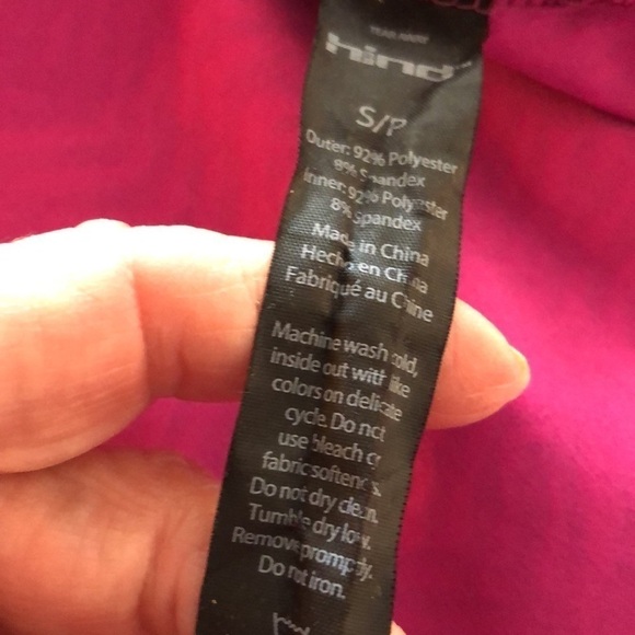 Hind Pink Chevron Graphic with Hot Lime Green Zip +  Rip Cords Athletic Jacket - Picture 14 of 15